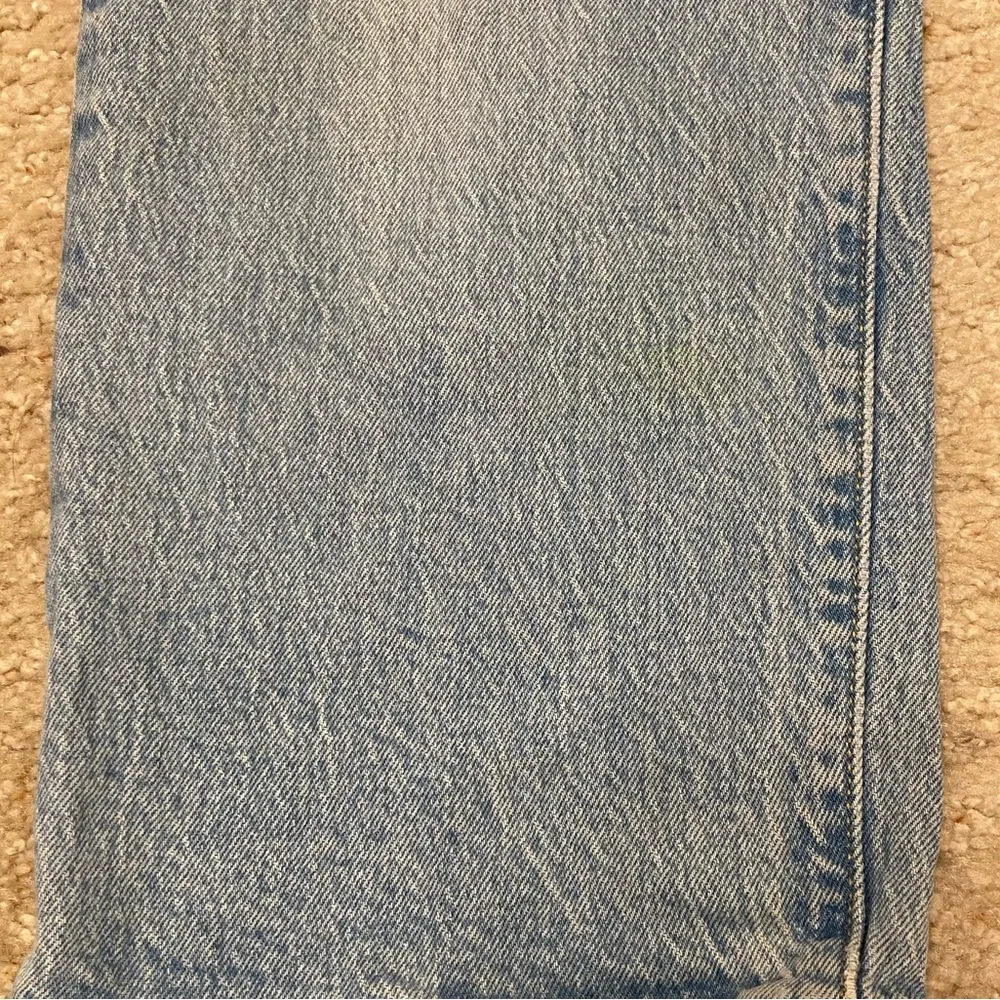 Levi’s Ribcage Straight Light Wash Denim Jeans, Button Fly, Women’s Size 25 - Picture 14 of 15